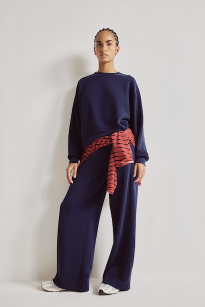 Ultra Soft Oversize Sports Basic Sweatshirt