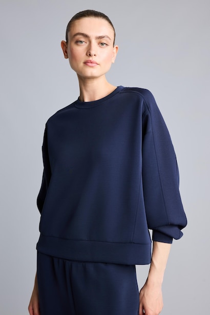 Ultra Soft Oversize Sports Basic Sweatshirt