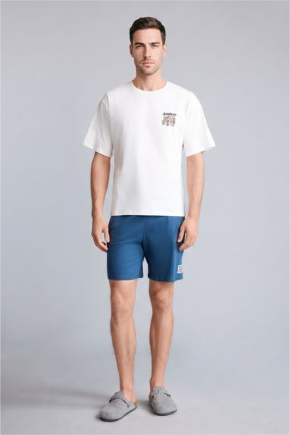 طقم اوفر سايز نص كم - قطعتين