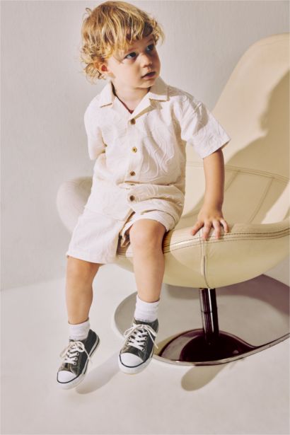 Baby Baby Boy Regular Fit Apache Neck Set