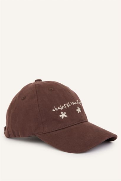 Girl Cotton Embroidered Hat