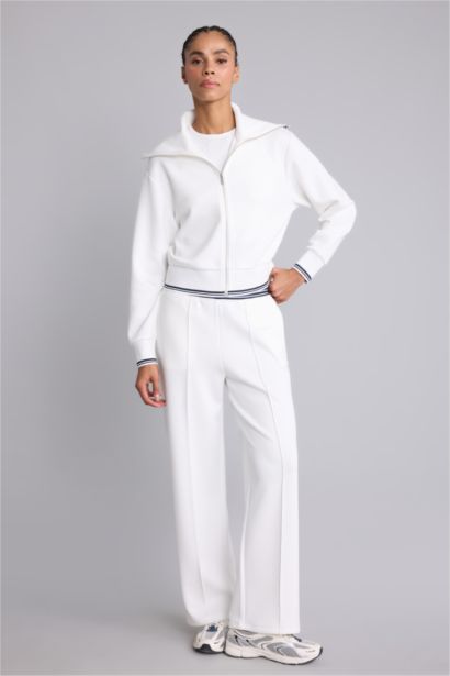 Straight Fit Trousers