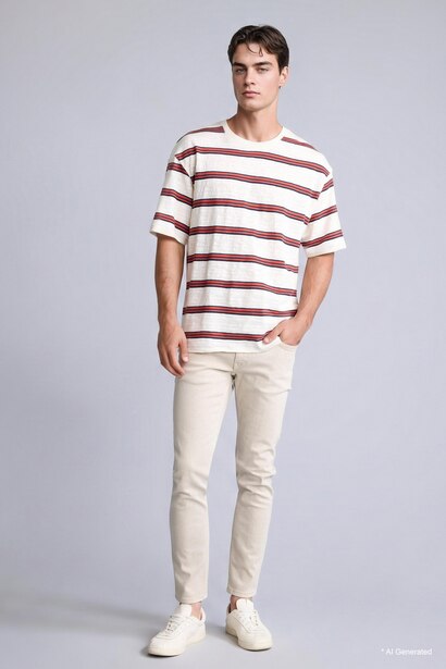 Boxy Fit Short Sleeve T-Shirt