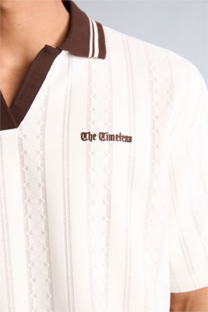 Boxy Fıt Kısa Kol Polo Tişört