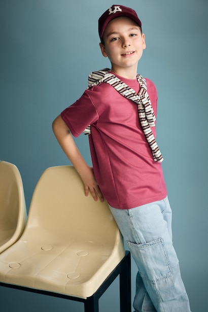 Oversize Fit Short Sleeve T-Shirt
