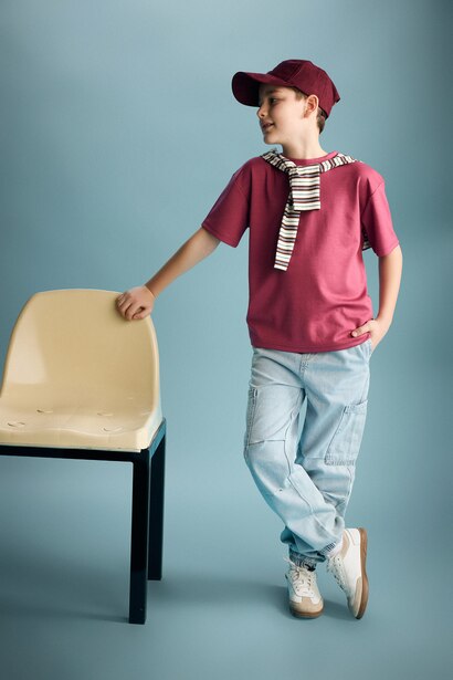 Oversize Fit Short Sleeve T-Shirt