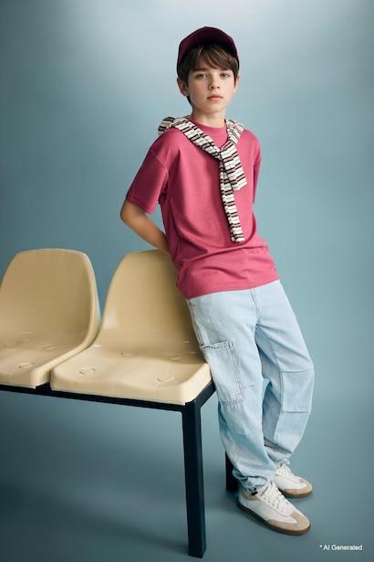 Oversize Fit Short Sleeve T-Shirt