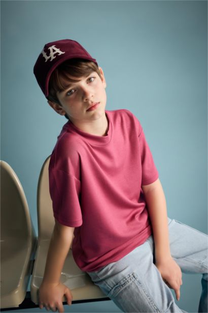 Oversize Kısa kollu Tişört Erkek Çocuk