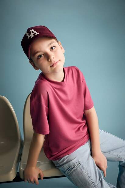 Oversize Fit Short Sleeve T-Shirt