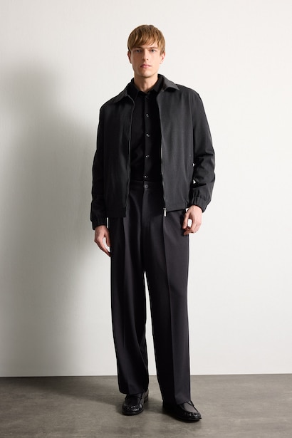 Regular Fit Lined Puffer Jacket