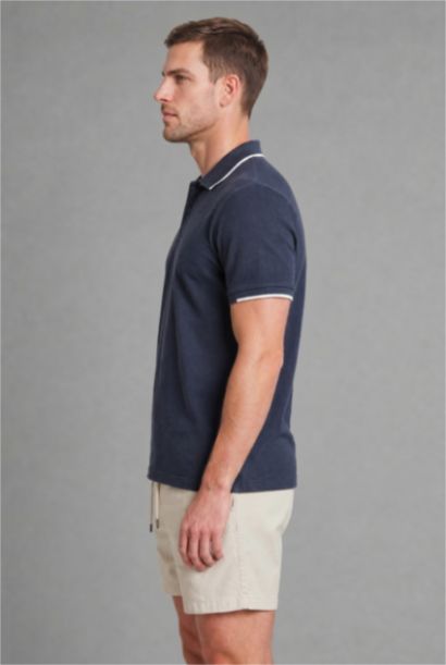 Regular Fit Short Sleeve Polo T-Shirt