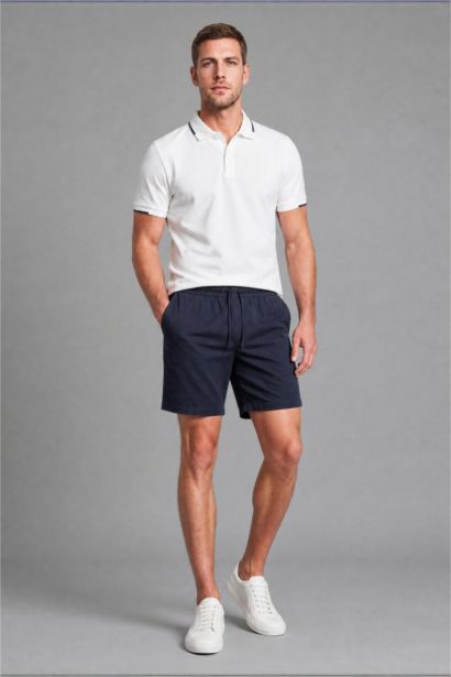 Regular Fit Short Sleeve Polo T-Shirt