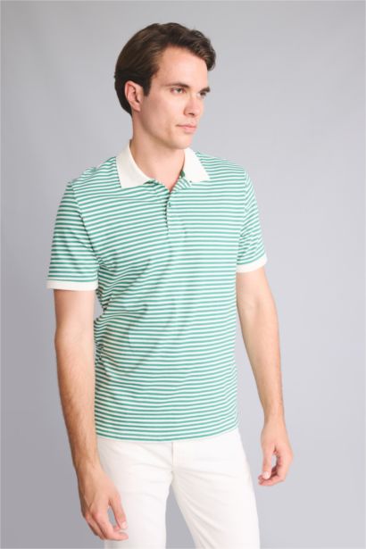 Pamuklu Regular Fit Polo Tişört