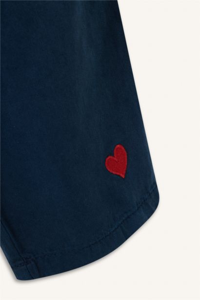 Wıde Leg Nakışlı Pantolon