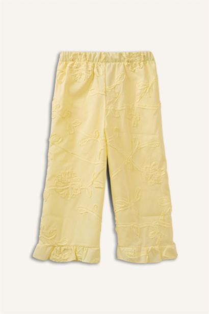 Wıde Leg Kız Bebek Pantolon