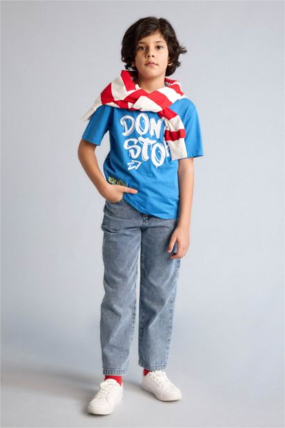 Baskılı Tişört Erkek Çocuk