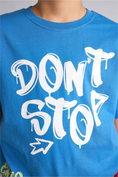 Baskılı Tişört Erkek Çocuk