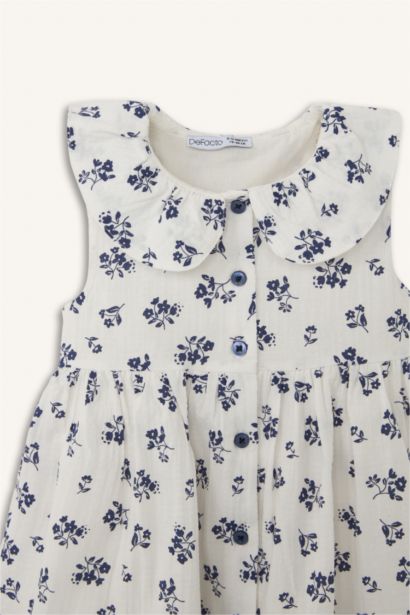 Çizgili Elbise Kız Bebek