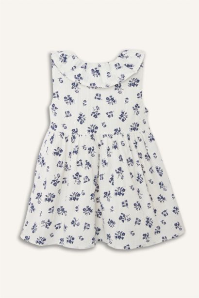 Çizgili Elbise Kız Bebek