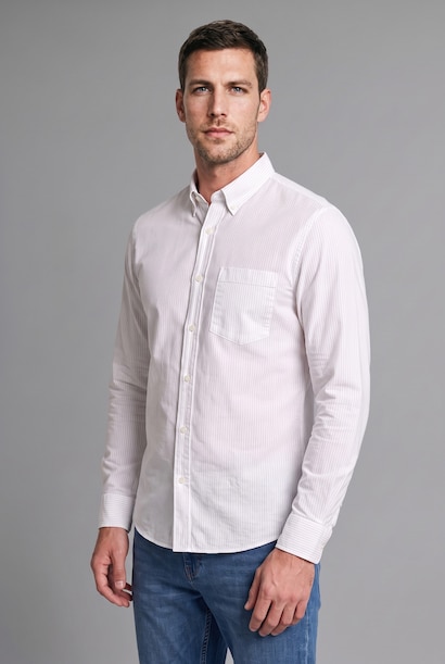 Regular Fit Cotton Long Sleeve Shirt