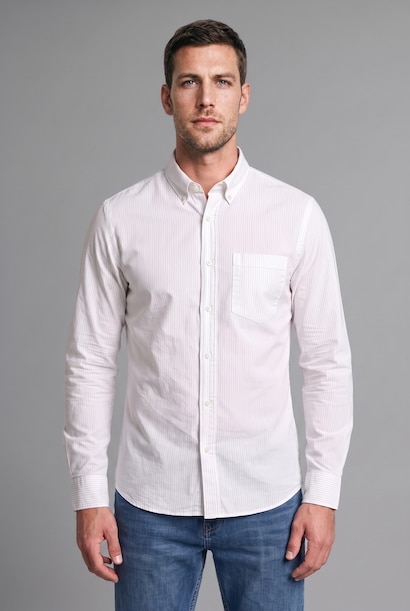 Regular Fit Cotton Long Sleeve Shirt