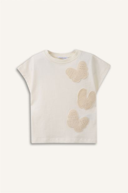 تيشيرت بيبي بناتي قصة عادية 3D