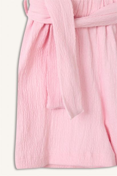 Baby Girl Paperbag Fit Normal Waist Shorts