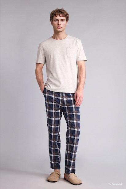 New Regular Fit Knitted Bottoms