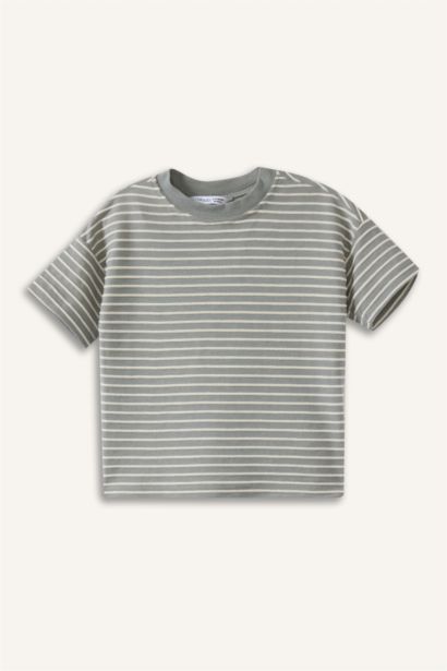 Kısa Kollu Erkek Bebek Tişört