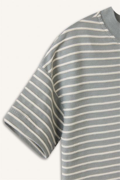 Kısa Kollu Erkek Bebek Tişört