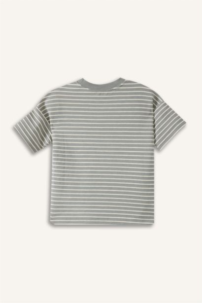 Kısa Kollu Erkek Bebek Tişört