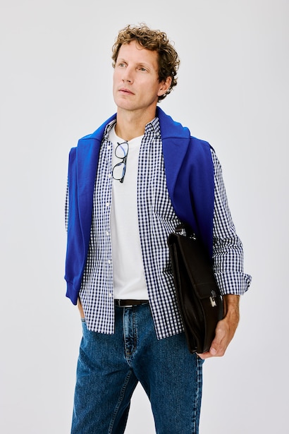 Regular Fit Poplin Long Sleeve Shirt
