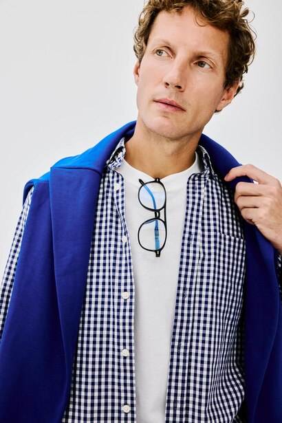 Regular Fit Poplin Long Sleeve Shirt