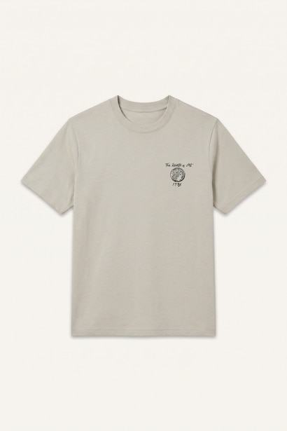 Boxy Fit Crew Neck Short Sleeve T-Shirt