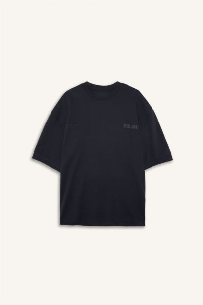 Loose Fit Kısa Kollu Baskılı Tişört