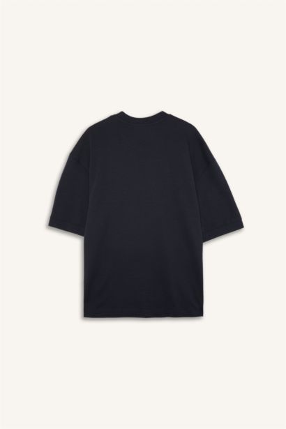 Loose Fit Kısa Kollu Baskılı Tişört