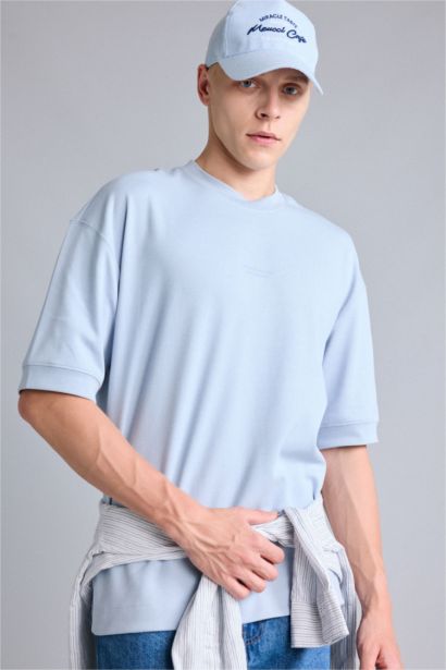 Loose Fit Kısa Kollu Basic Tişört