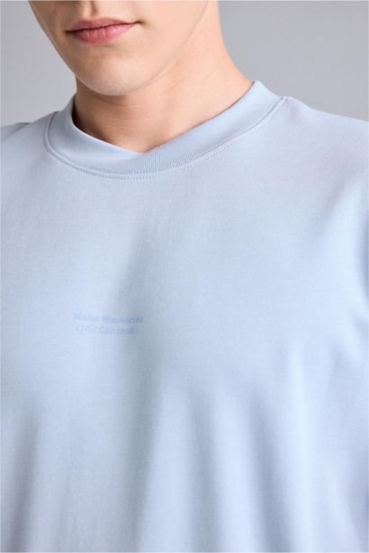 Loose Fit Kısa Kollu Basic Tişört