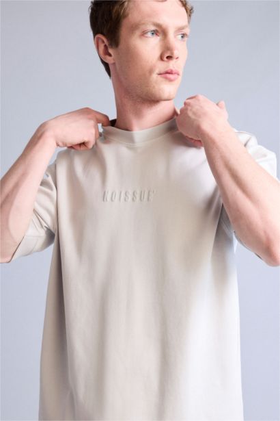 Loose Fit Kısa Kollu Baskılı Tişört