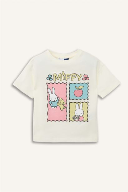 Miffy Penye Tişört Kız Bebek