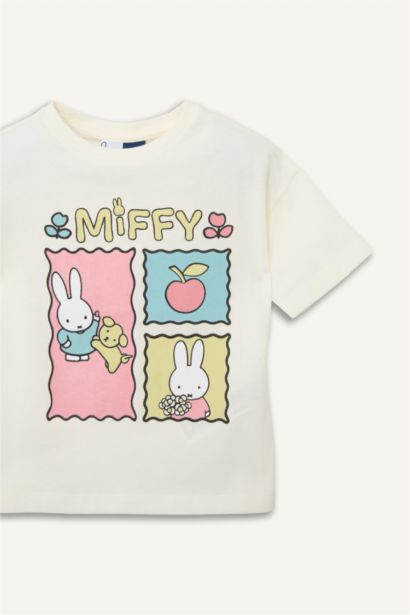 Miffy Penye Tişört Kız Bebek