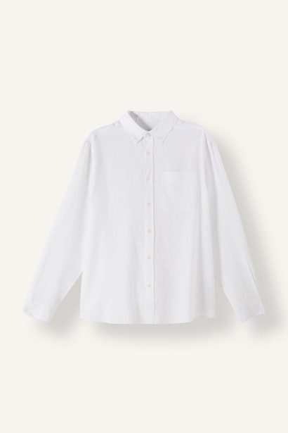 Regular Fit Linen Blended Long Sleeve Shirt