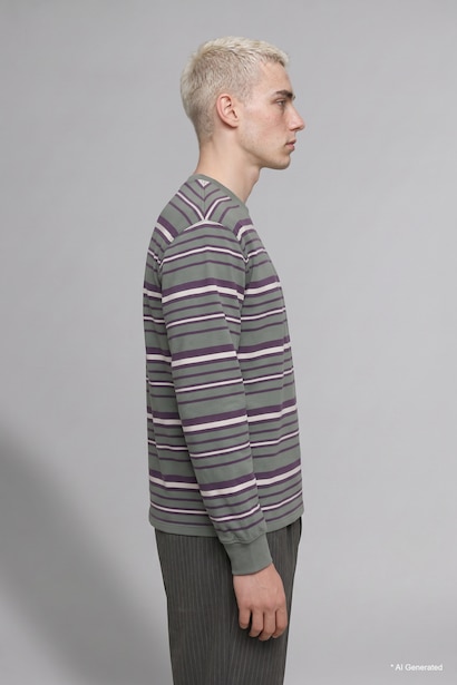 Boxy Fit Crew Neck Sweatshirt