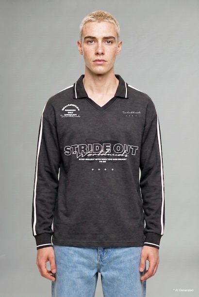 Boxy Fıt Baskılı Sweatshirt