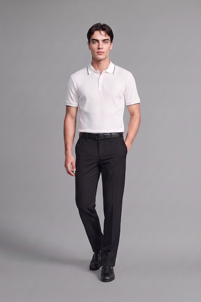 Tailored Fit Trousers