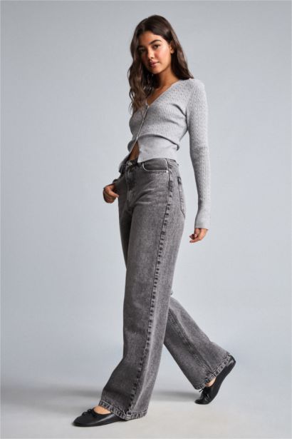 Wide Leg джинс шалбар