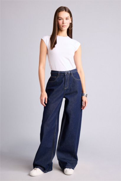 Wide Leg джинс шалбар