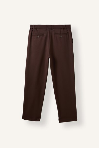 Baggy Fit Düz Paça Basic Pantolon