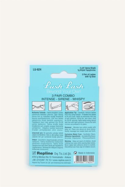 3'lü Takma Kirpik