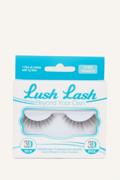 3D Etkili Doğal Görünümlü İpek Takma Kirpik